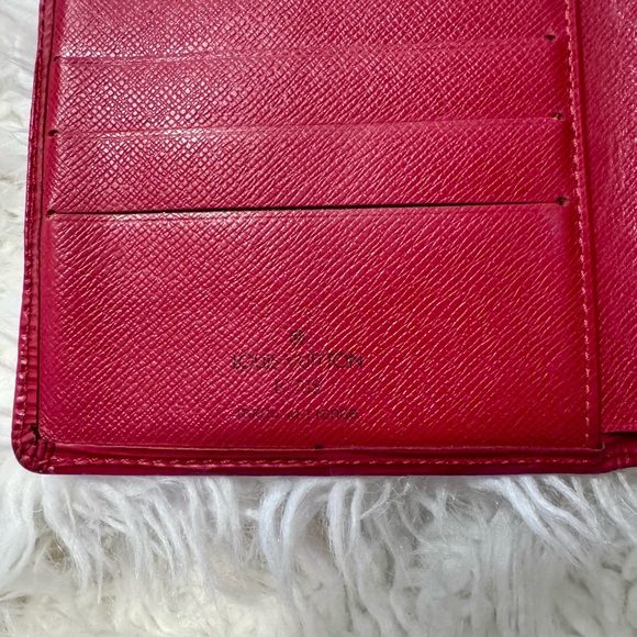 Louis Vuitton Red Epi Marco SM Agenda Wallet - Picture 3 of 6